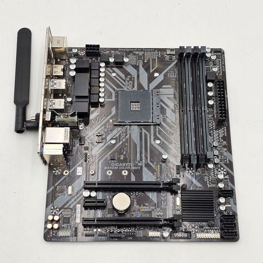 Gigabyte B450M DS3H AM4 microATX AMD DDR4 Motherboard