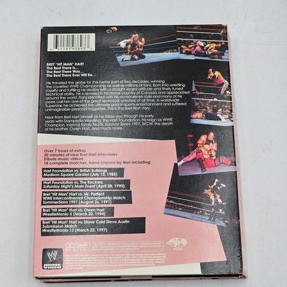 WWE Bret Hart Hitman DVD