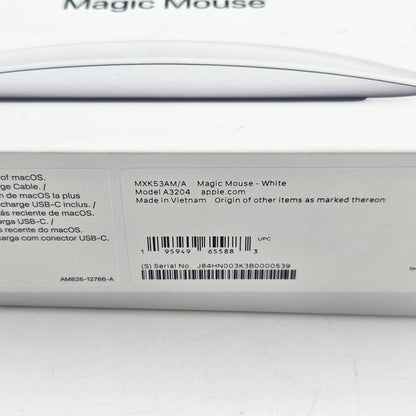 Apple Magic Mouse (USB-C) A3204 White
