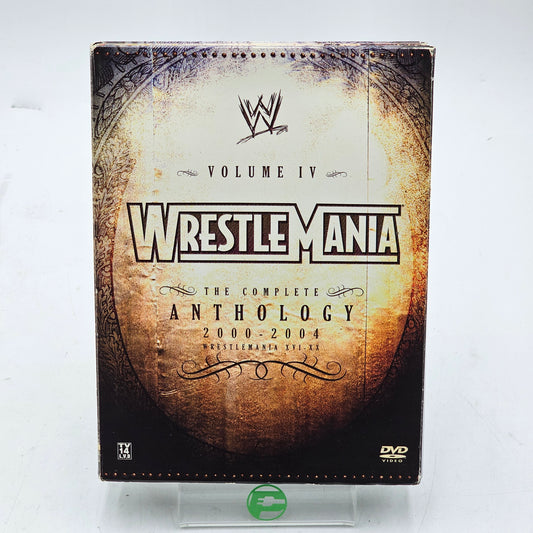 WWE WRESTLEMANIA ANTHOLOGY 2000-2004 VOL4 DVD Set