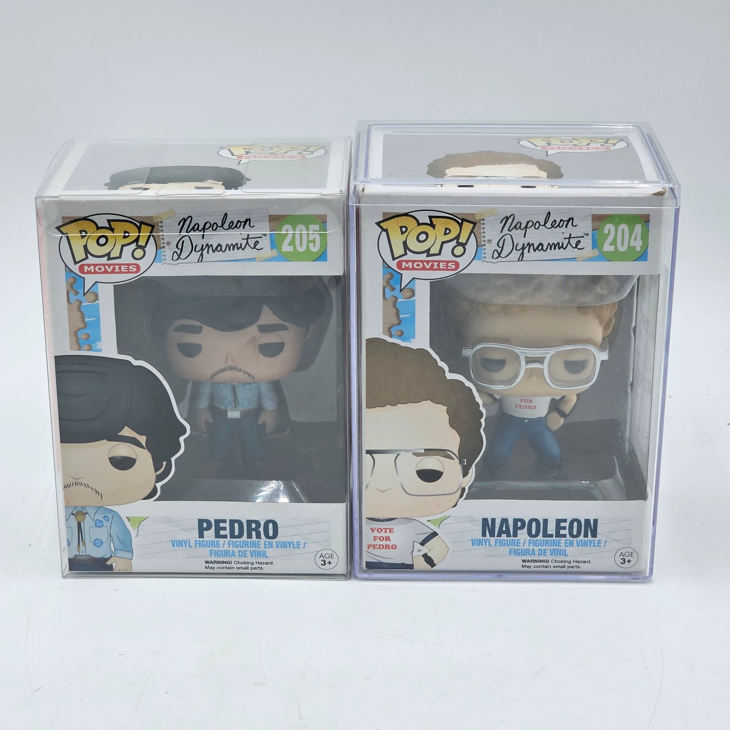 New Funko Pop Pedro Napoleon Dynamite 204/205 Vinyl Figures