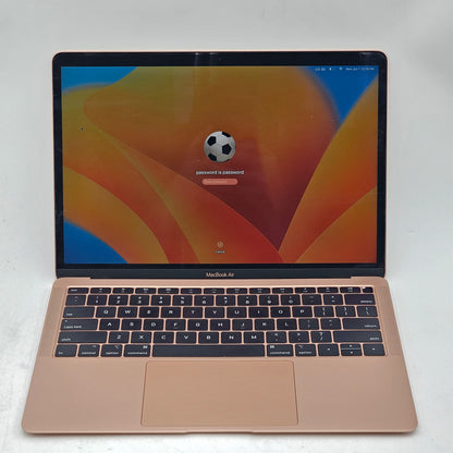 2019 Apple MacBook Air 13.3" i5 1.6GHz 8GB RAM 128GB SSD Gold A1932