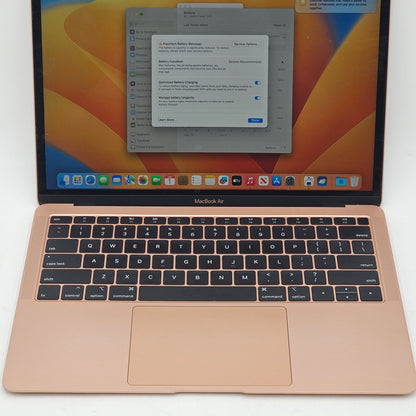 2019 Apple MacBook Air 13.3" i5 1.6GHz 8GB RAM 128GB SSD Gold A1932