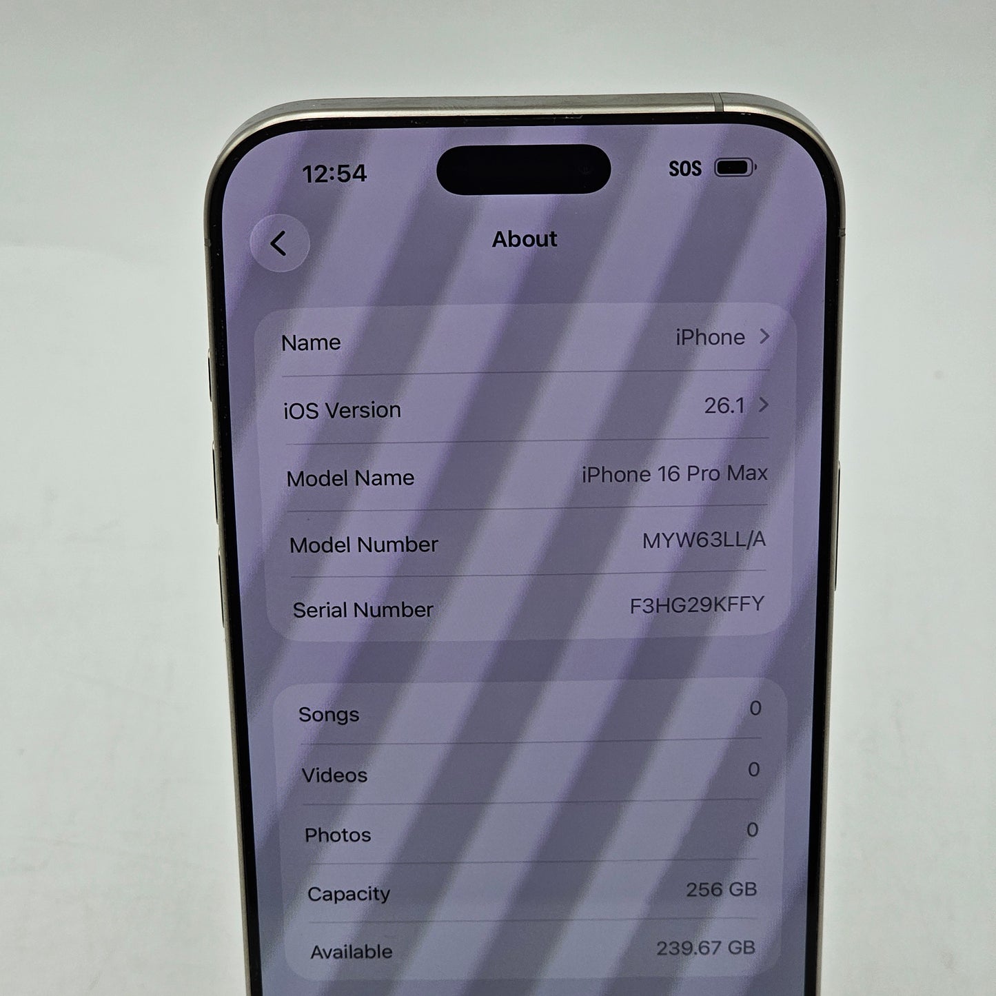 T-Mobile Apple iPhone 16 Pro Max 256GB Natural Titanium MYW63LL/A