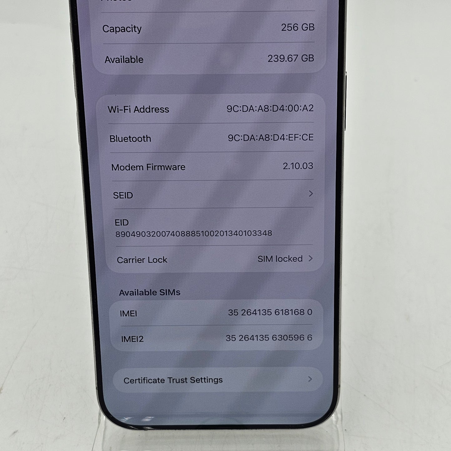 T-Mobile Apple iPhone 16 Pro Max 256GB Natural Titanium MYW63LL/A