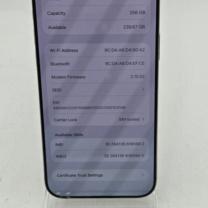 T-Mobile Apple iPhone 16 Pro Max 256GB Natural Titanium MYW63LL/A