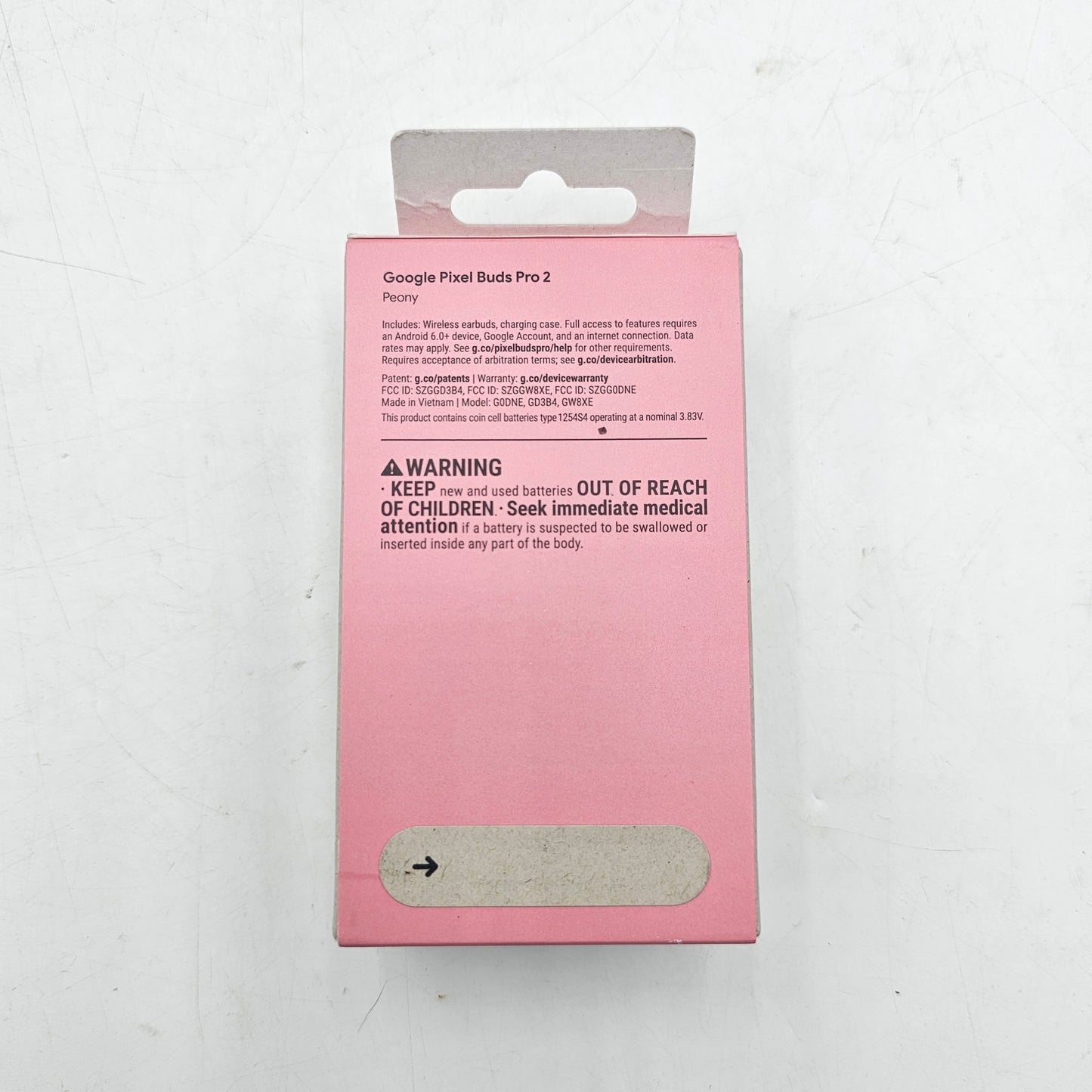 New Google Pixel Buds Pro 2 Pink GA05761-US