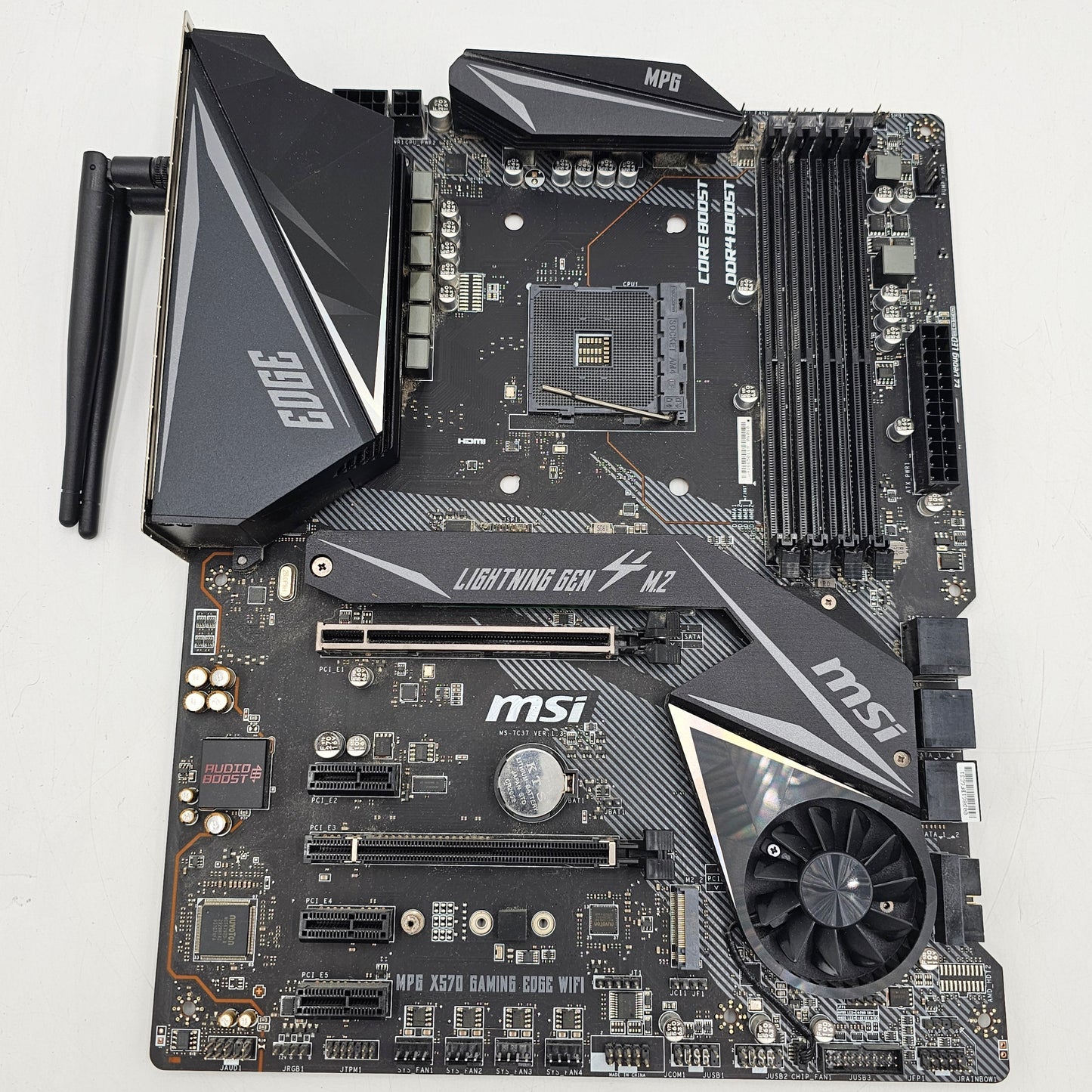 MSi MPG X570 Gaming Edge WiFi AM4 ATX AMD DDR4 Motherboard