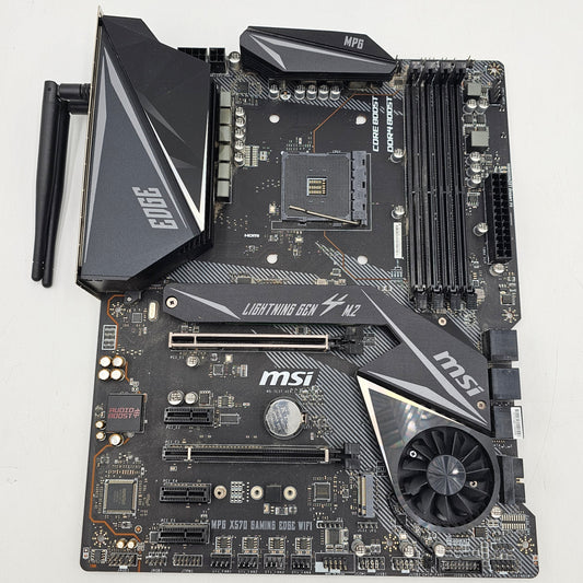 MSi MPG X570 Gaming Edge WiFi AM4 ATX AMD DDR4 Motherboard
