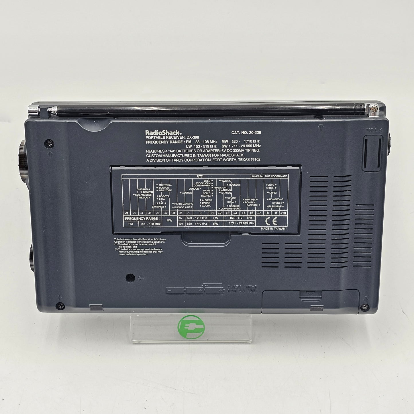 RadioShack DX-398 Synthesized Receiver