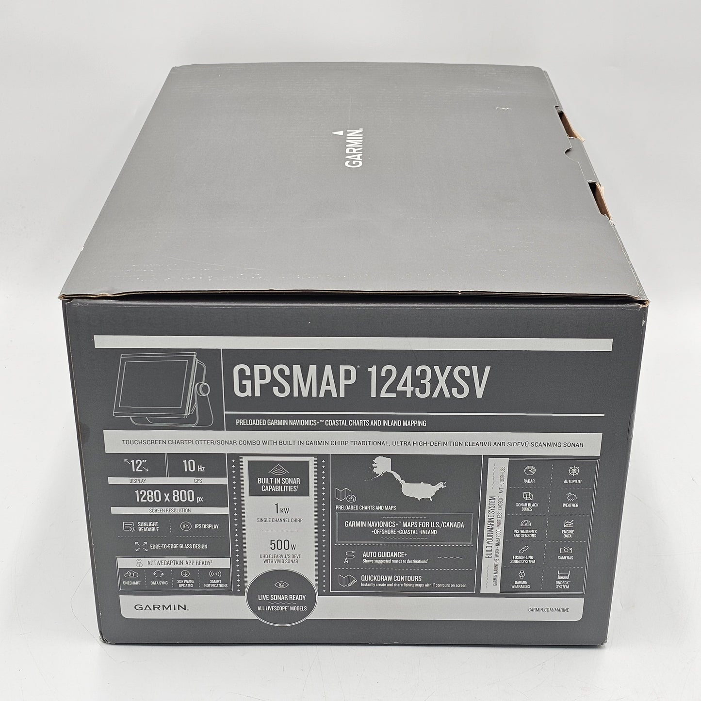 New Garmin GPSMAP 1243xsv Fish Finder 010-02367-61