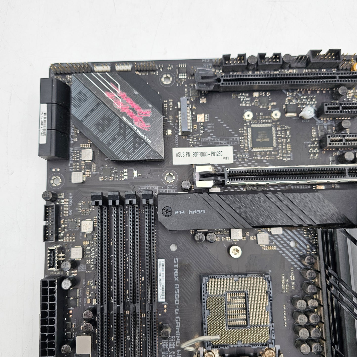 Asus B560-G GAMING LGA 1200 microATX Intel DDR4 Motherboard
