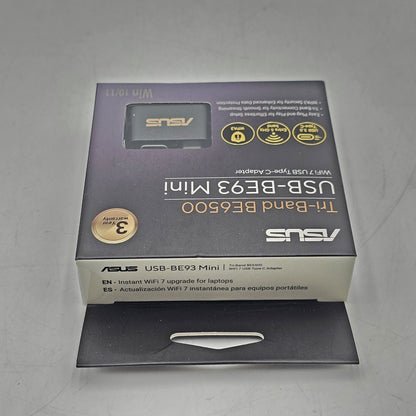 New ASUS Tri-Band WiFi 7 USB Type-C Adapter Mini USB-BE93