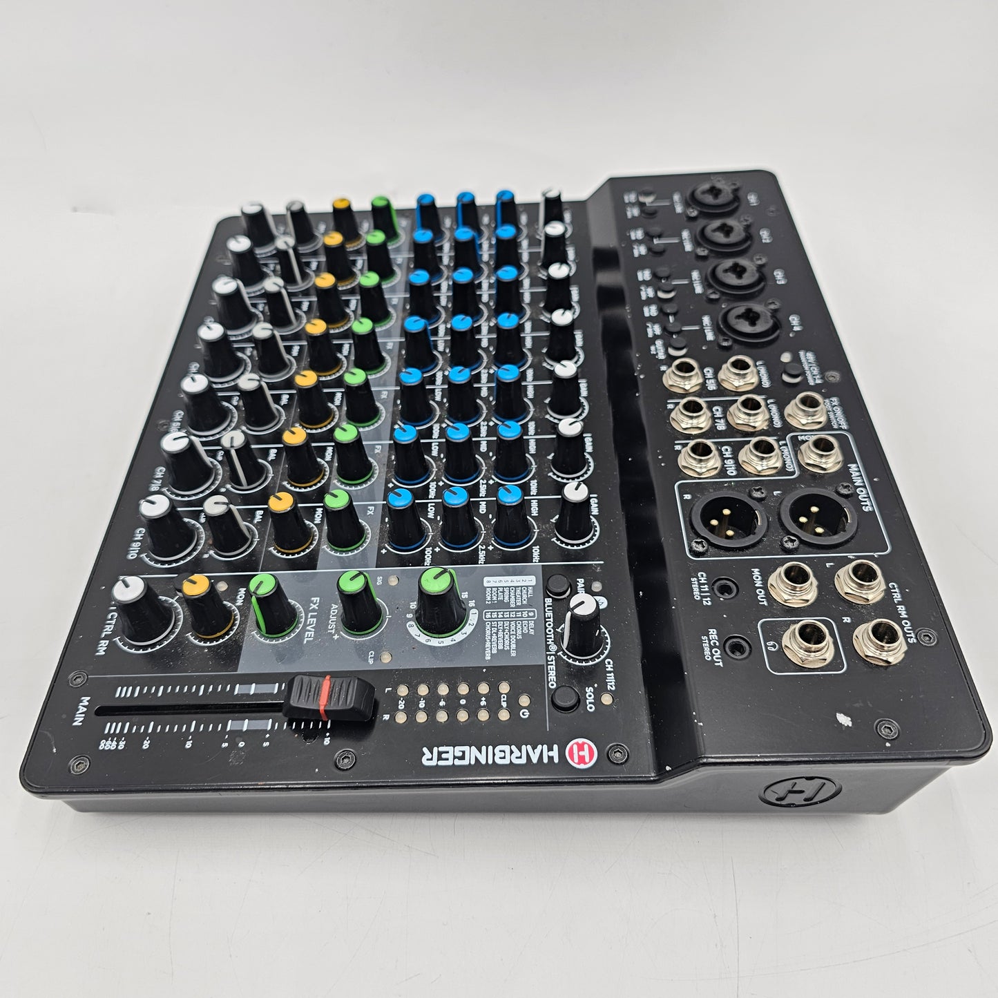 Harbinger lv12 12-Channel Analog Mixer With Bluetooth & FX