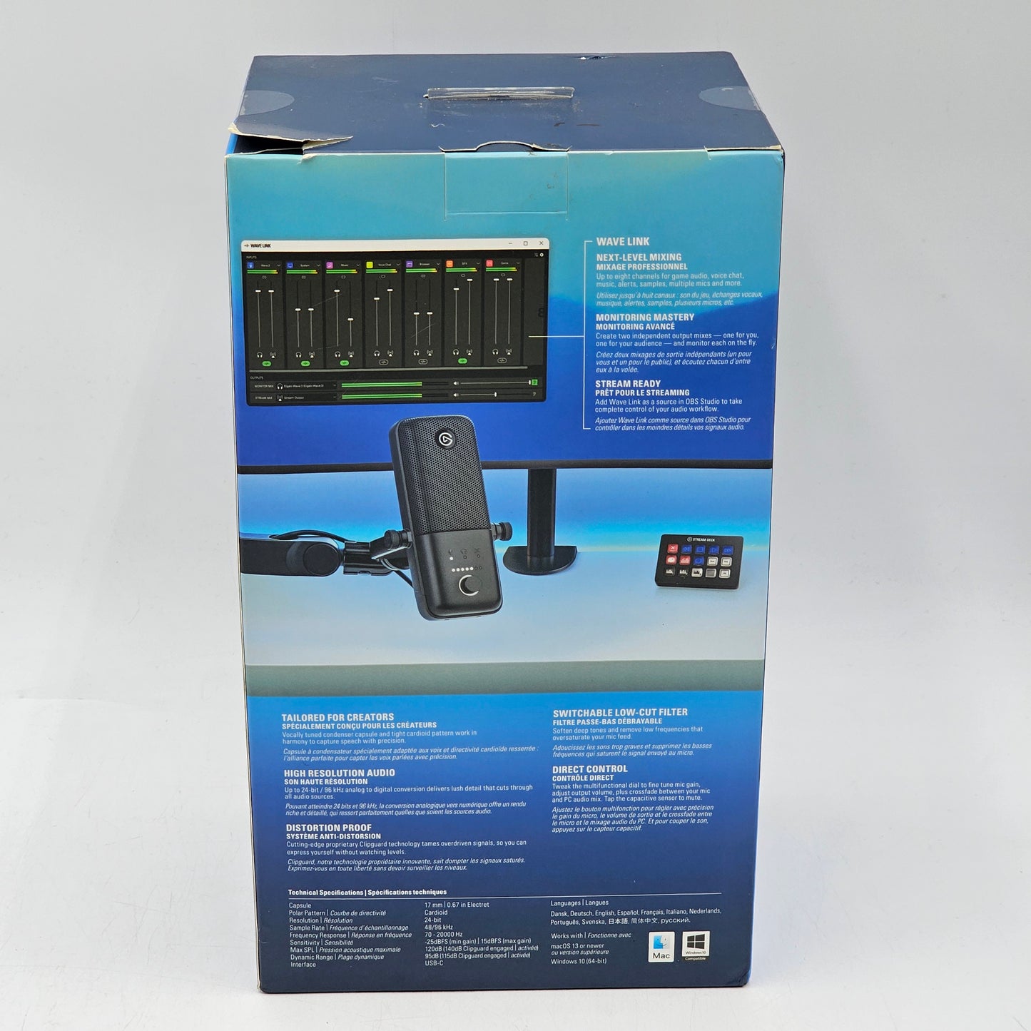 New ELGATO WAVE 3 USB Microphone