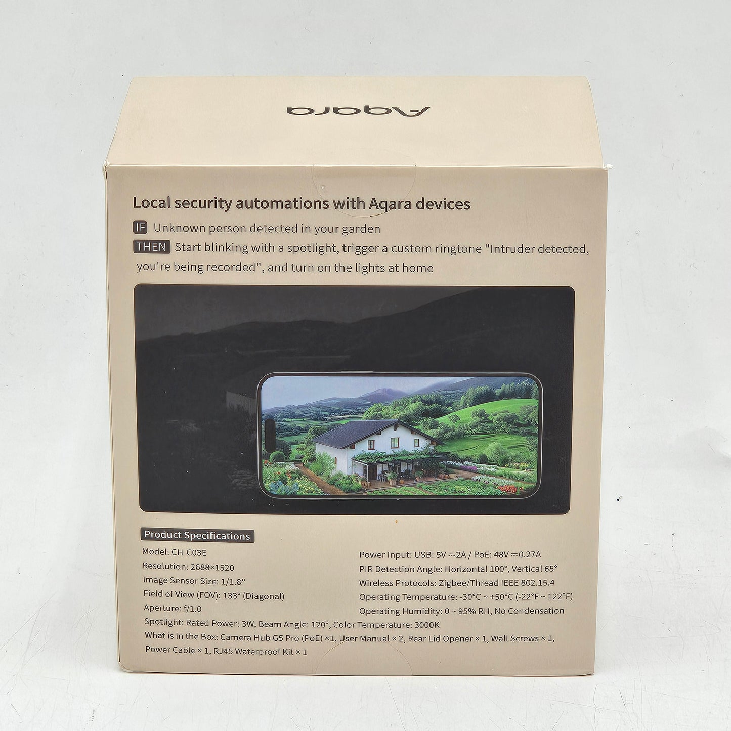 New Aqara Camera Hub G5 Pro PoE Shadow Grey