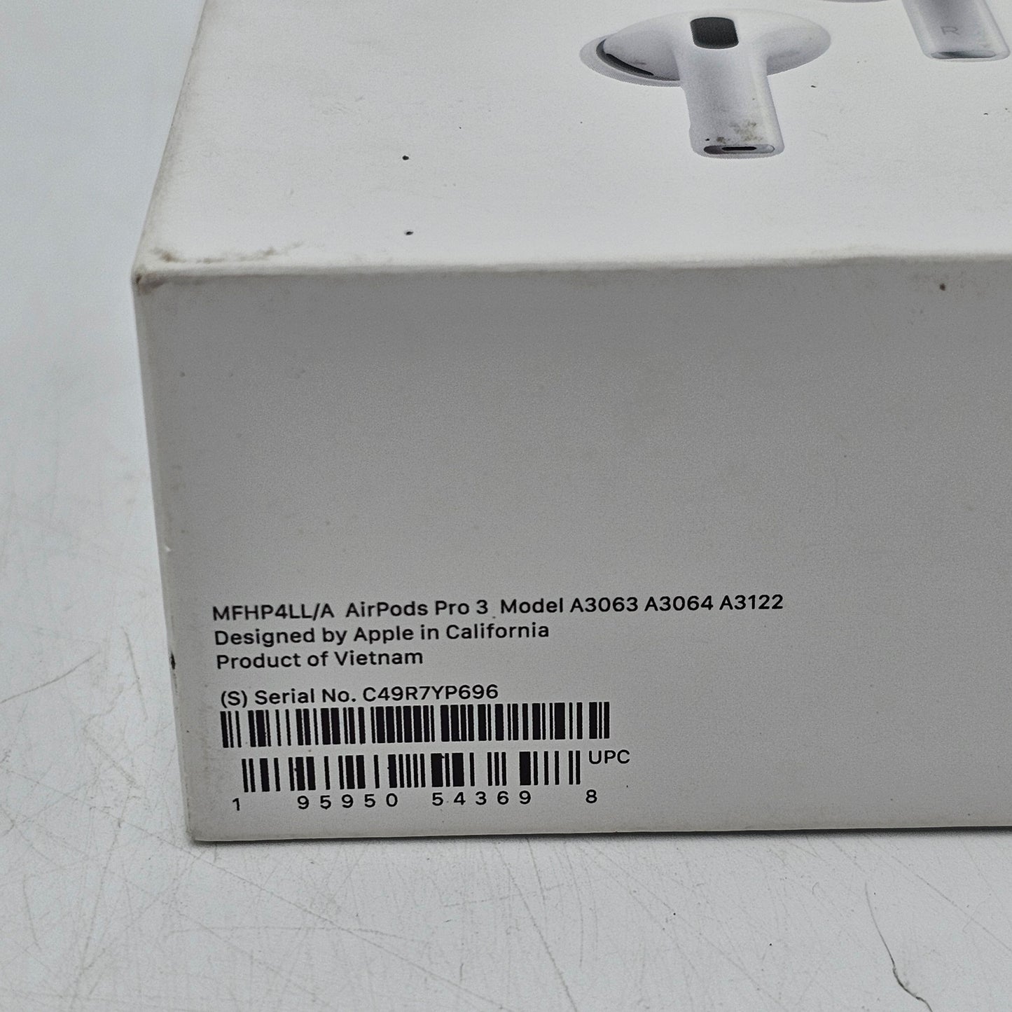 New Apple AirPods Pro 3rd Gen with MagSafe Charging Case MFHP4LL/A