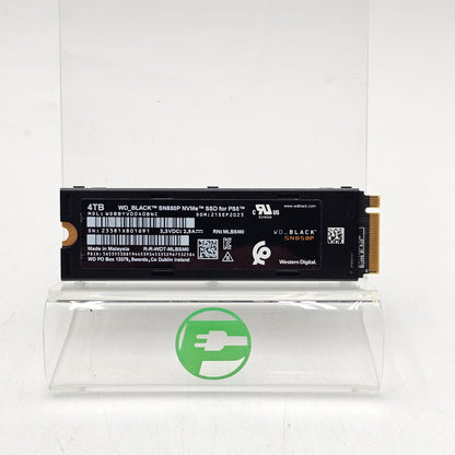 WD_Black SN850P 4TB NVME SSD PS5