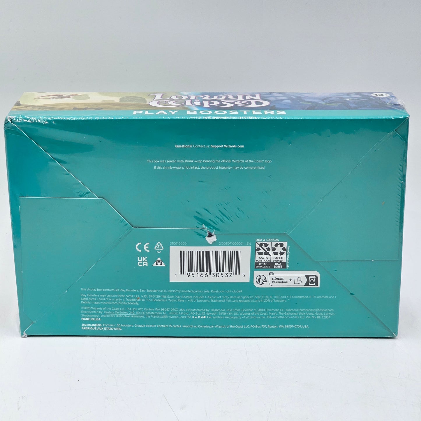 New Magic the Gathering Lorwyn Eclipsed Play Booster Box 30 Packs
