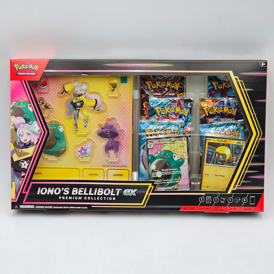 New Pokemon Iono's Bellibolt ex Premium Collection