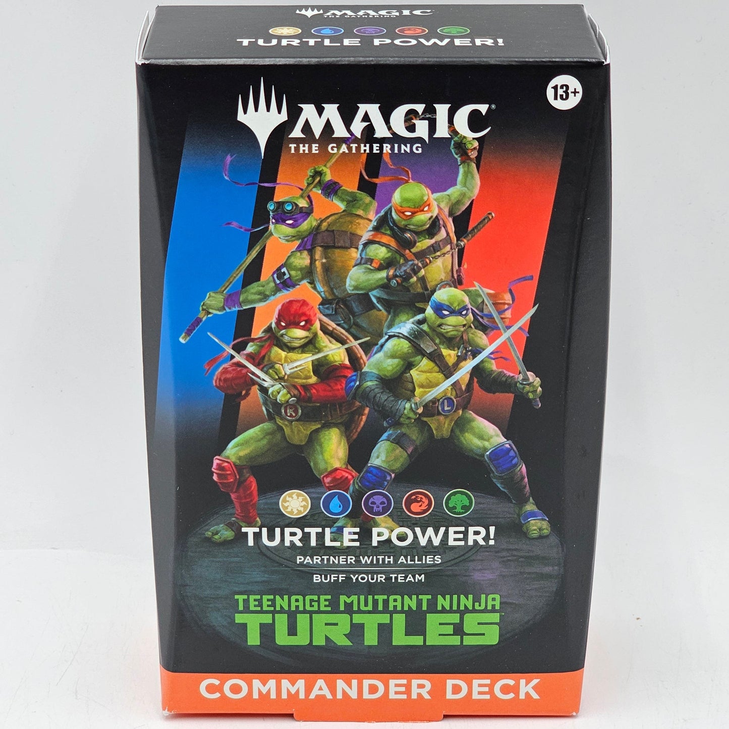 New Magic the Gathering Teenage Mutant Ninja Turtles Commander Deck Turtle Power