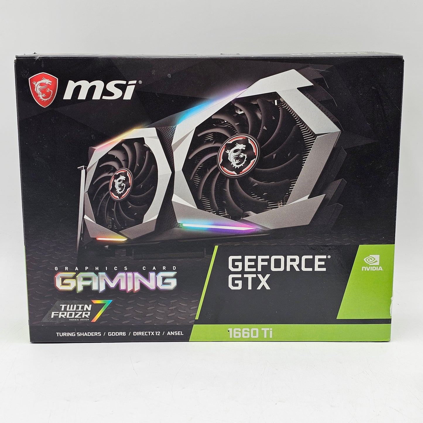 MSI GeForce GTX 1660 Ti 6GB GDDR6 Graphics Card 912-V375-071