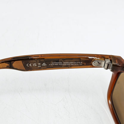 Ray-Ban Meta Wayfarer Gen 1 Shiny Caramel Standard RW4008 670683 Smart Glasses