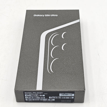 New Factory Unlocked Samsung Galaxy S26 Ultra 256GB SM-S948U Cobalt Violet