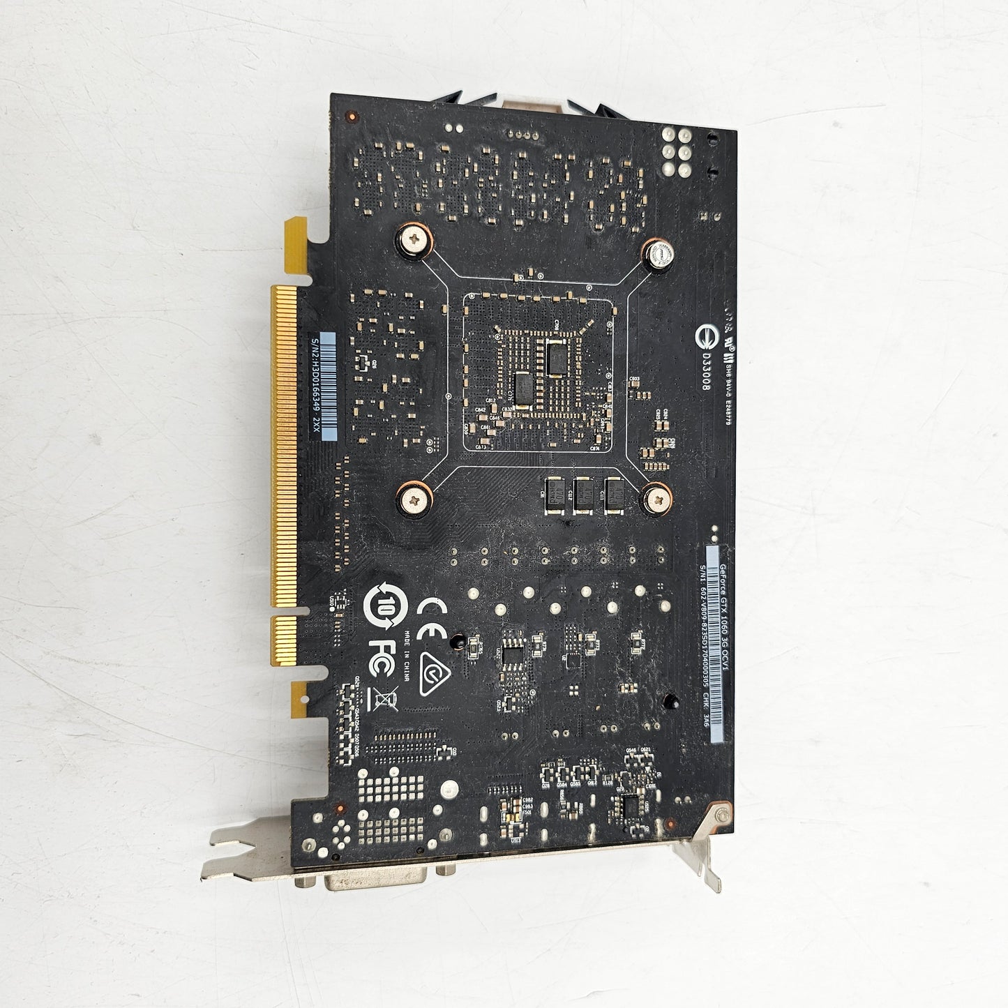 NVIDIA GeForce GTX 1060 3GB GDDR5 Graphics Card 03G-P4-6160-KR