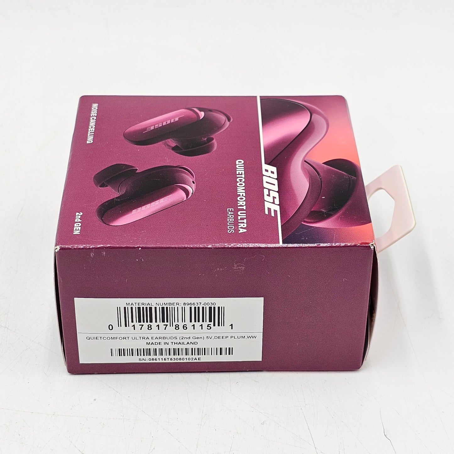 New Bose QuietComfort Ultra QC Ultra 2nd Gen Earbuds Deep Plum 896637-0030