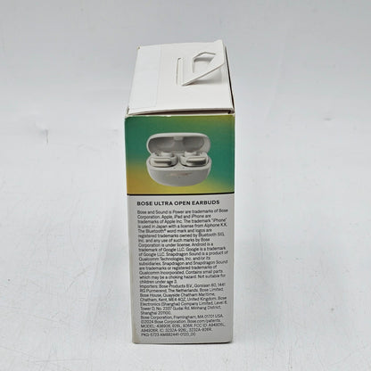 New Bose Ultra Wireless Open Earbuds White Smoke 881046-0020