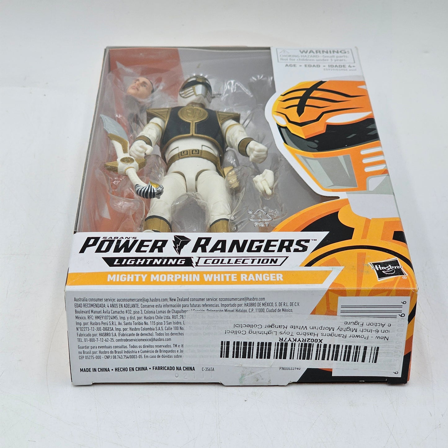 Power Rangers Lightning Collection Mighty Morphin White Ranger