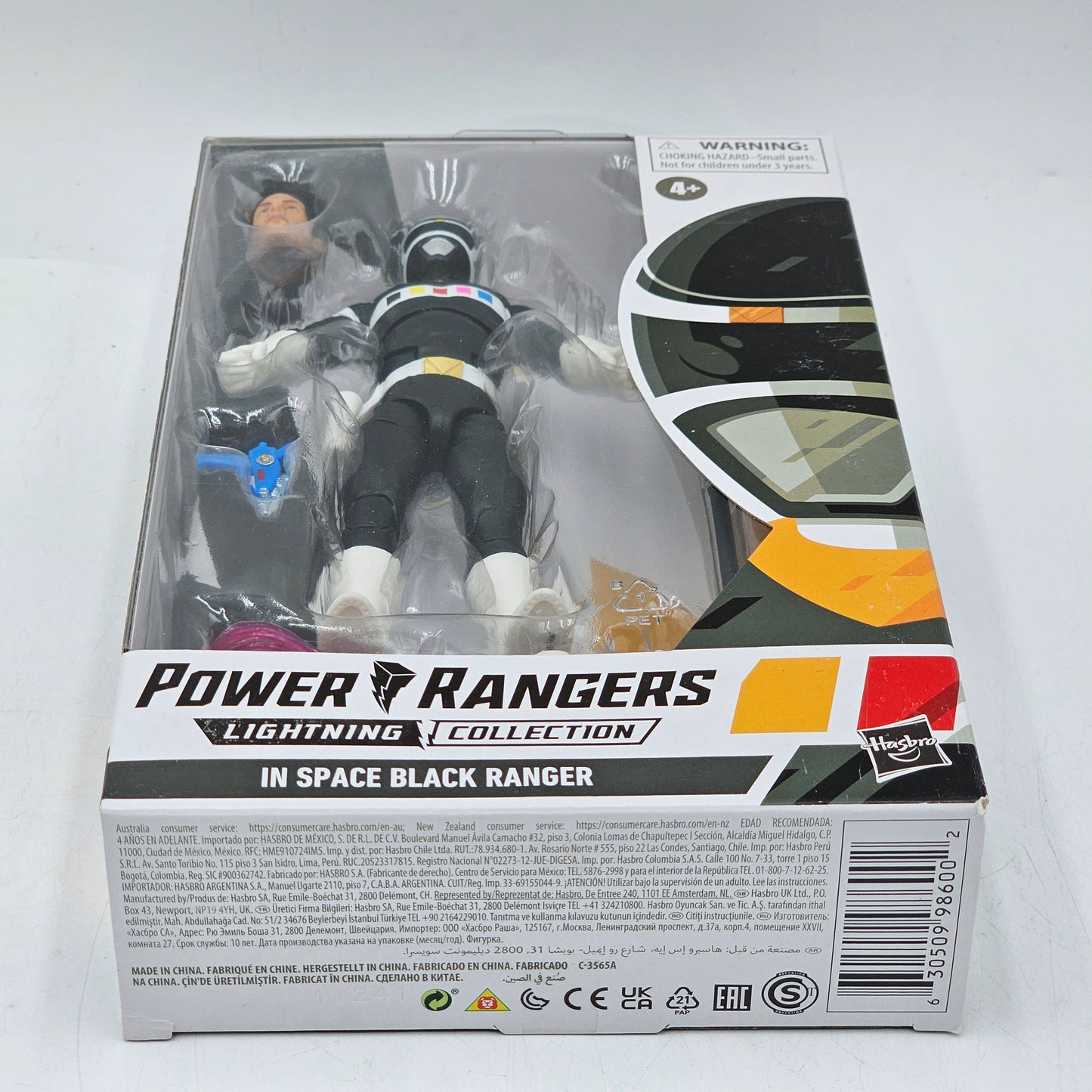 Power Rangers Lightning Collection In Space Black Ranger