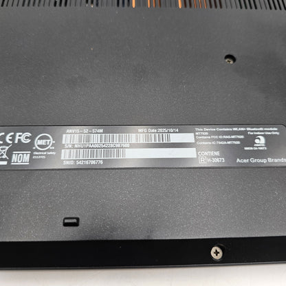 Acer Nitro V 15 ANV15-52 15.6" i5-13420H 2.1GHz 16GB RAM 1TB SSD RTX 5050