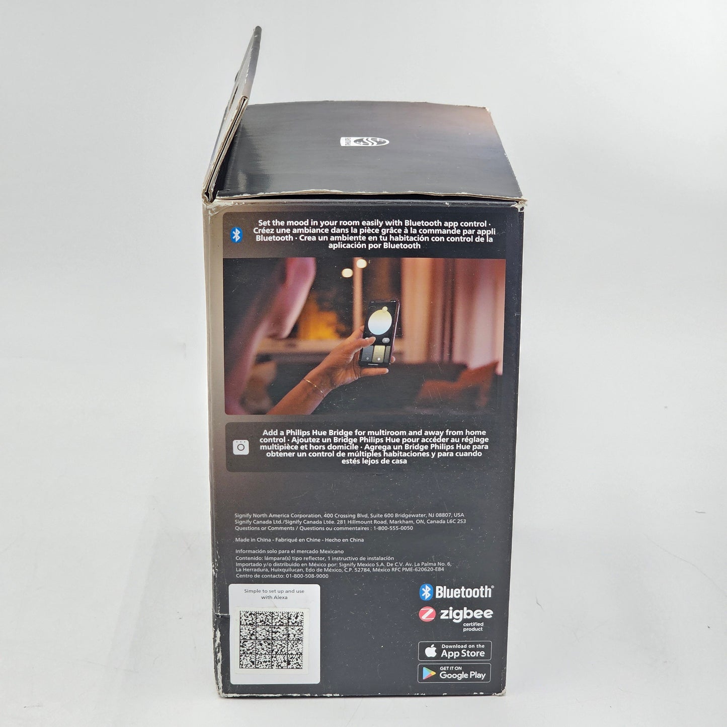 New Philips Hue White Ambiance Bluetooth 85W Smart LED 2 Pack BR30