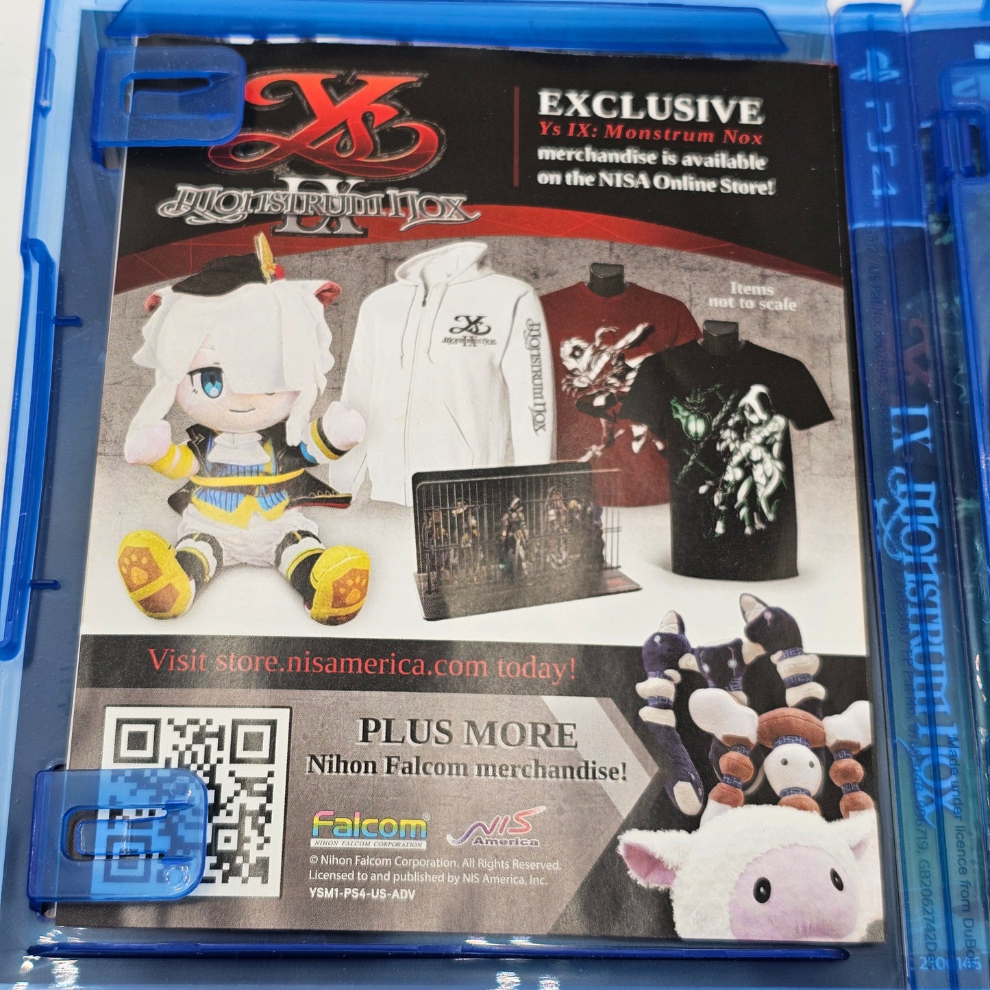 Ys IX: Monstrum Nox [Pact Edition] (Sony PlayStation 4 PS4, 2021)