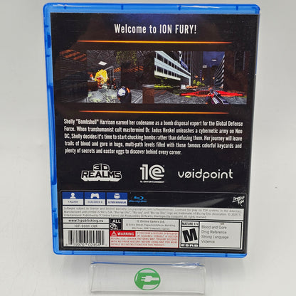 Ion Fury (Sony PlayStation 4 PS4, 2021)