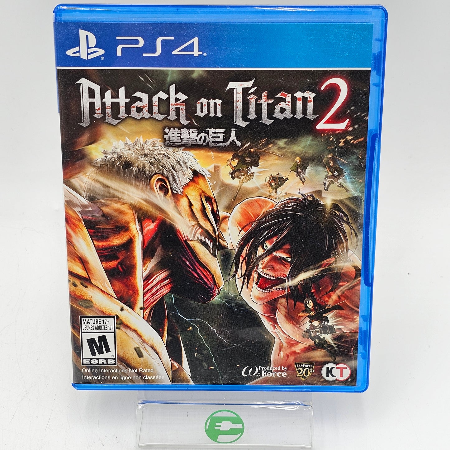 Attack on Titan 2 (Sony PlayStation 4 PS4, 2018)
