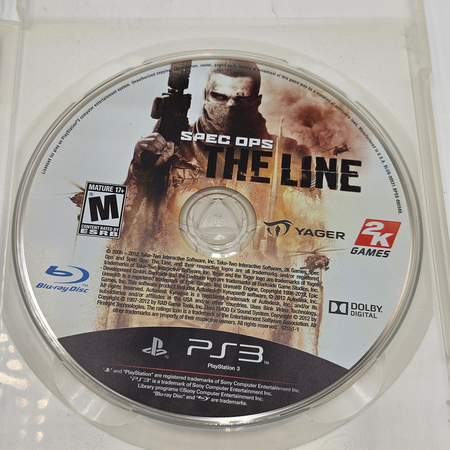 Spec Ops The Line [Premium Edition] (Sony PlayStation 3 PS3, 2012)