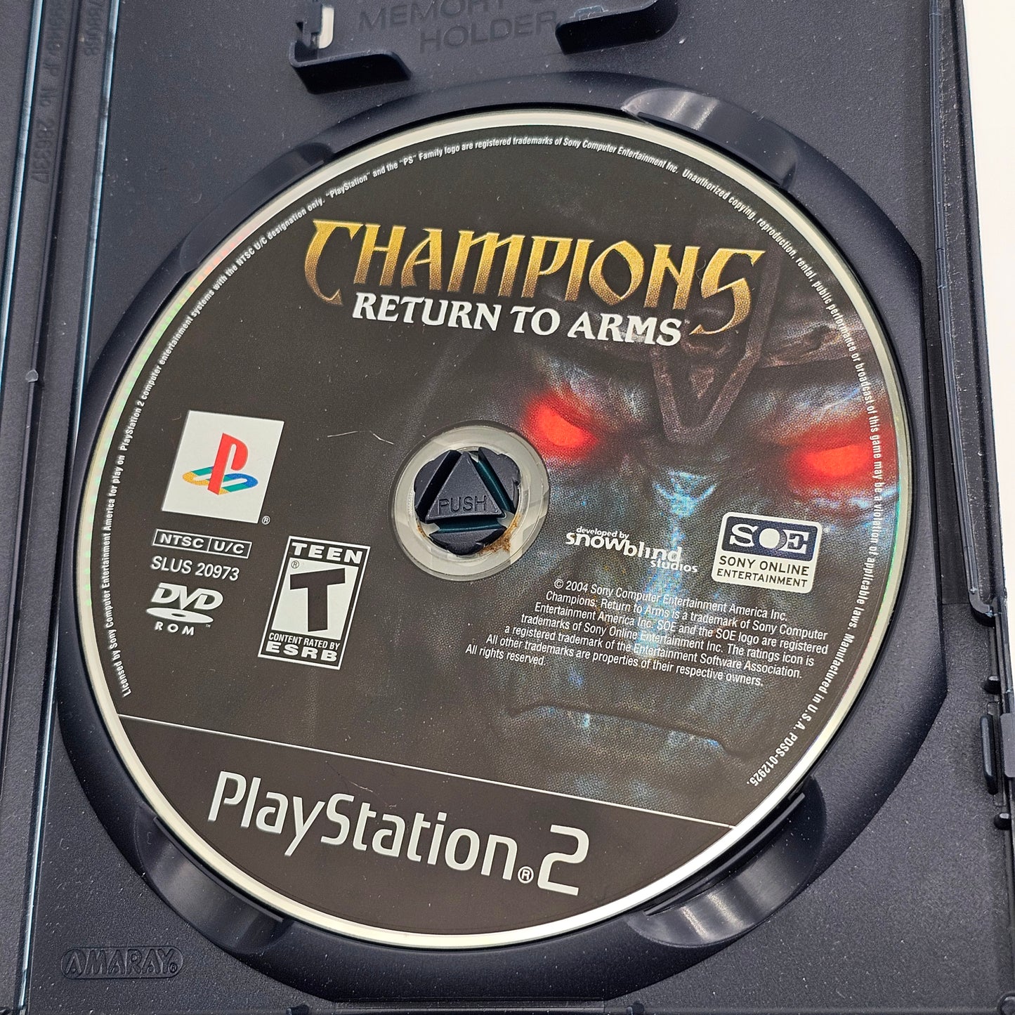Champions Return to Arms (Sony PlayStation 2 PS2, 2005)
