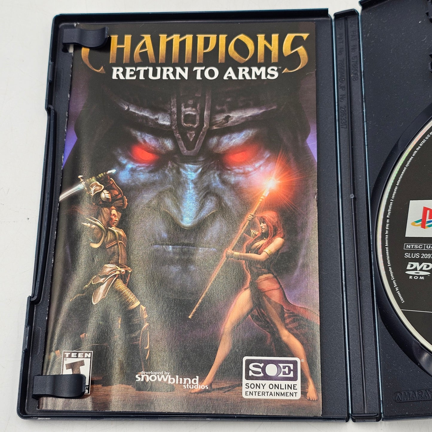 Champions Return to Arms (Sony PlayStation 2 PS2, 2005)