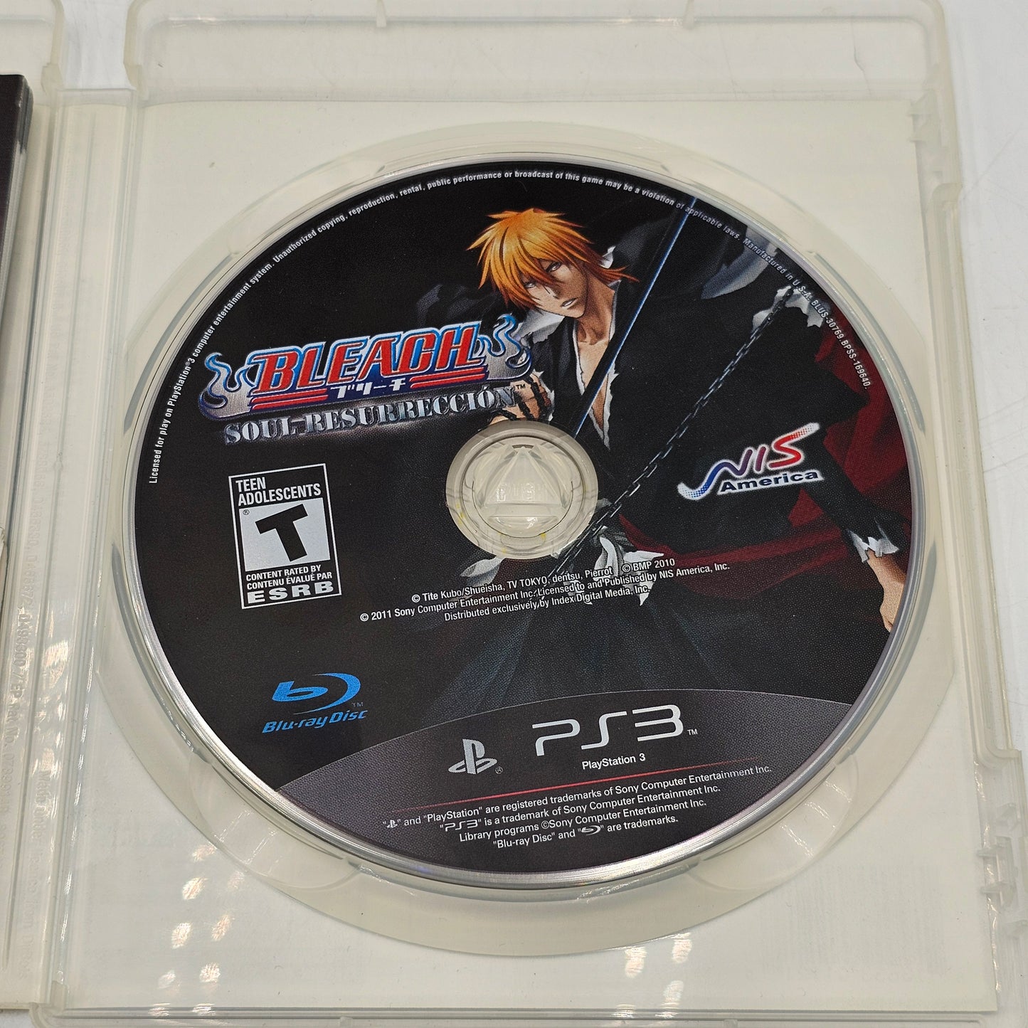 Bleach: Soul Resurreccion (Sony PlayStation 3 PS3, 2011)