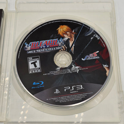 Bleach: Soul Resurreccion (Sony PlayStation 3 PS3, 2011)