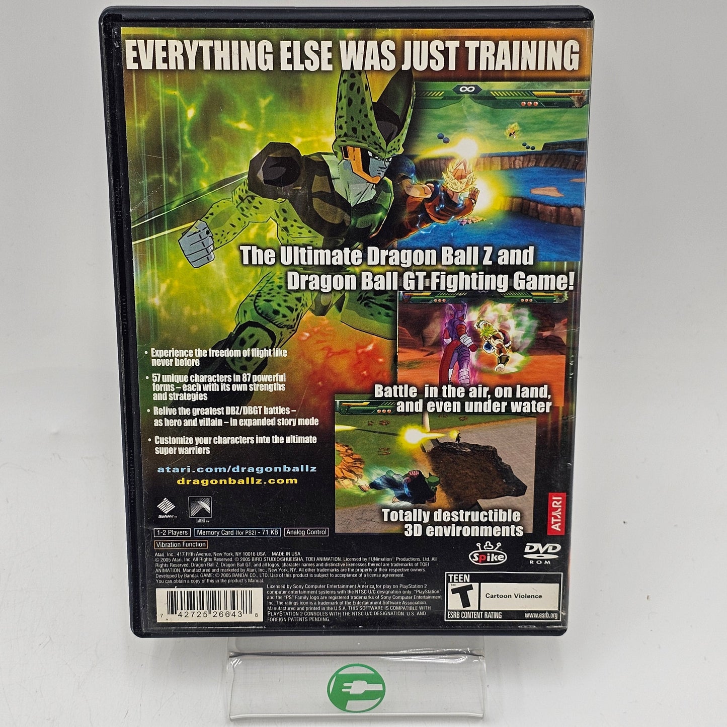 Dragon Ball Z Budokai Tenkaichi (Sony PlayStation 2 PS2, 2005)