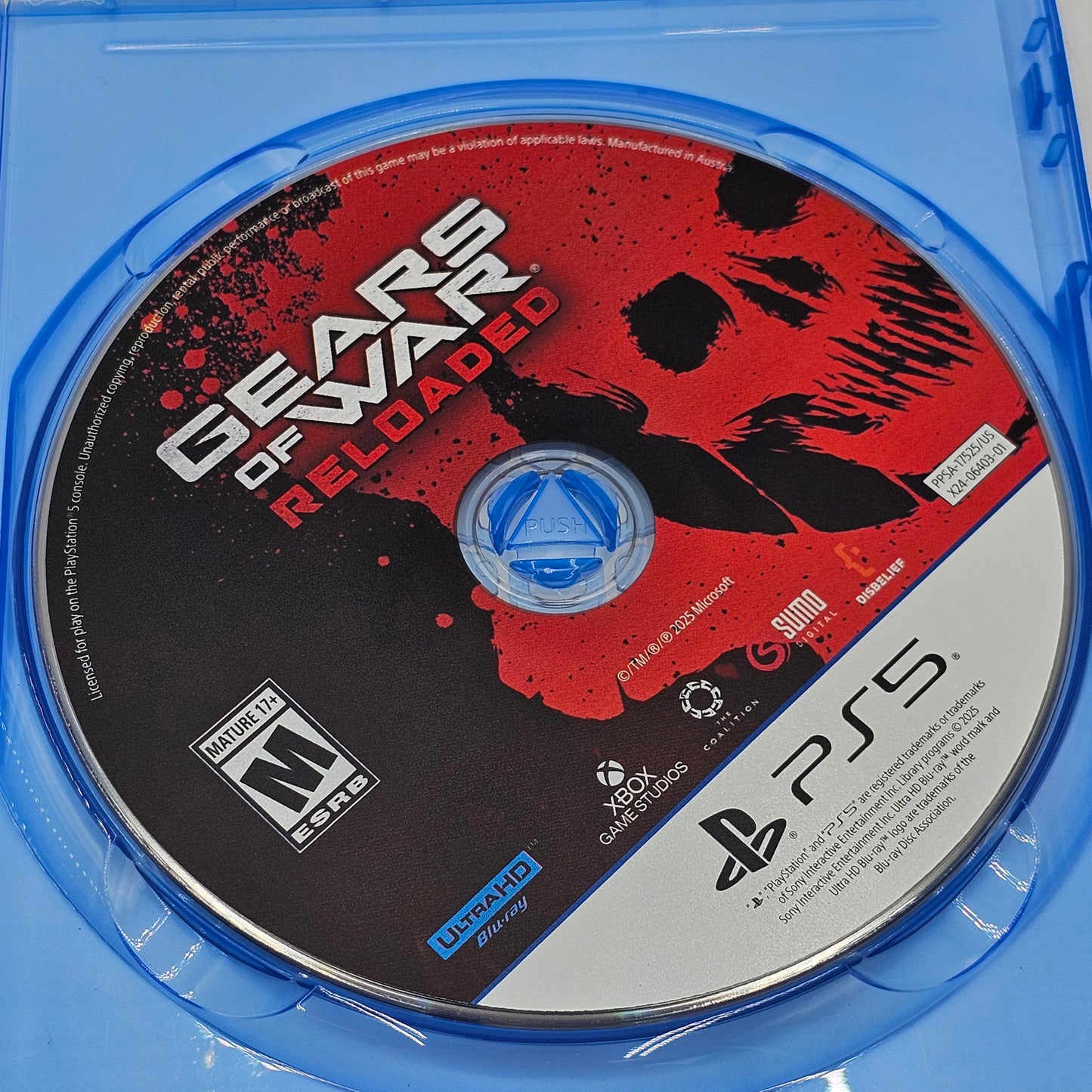 Gears Of War: Reloaded (Sony PlayStation 5 PS5, 2025)