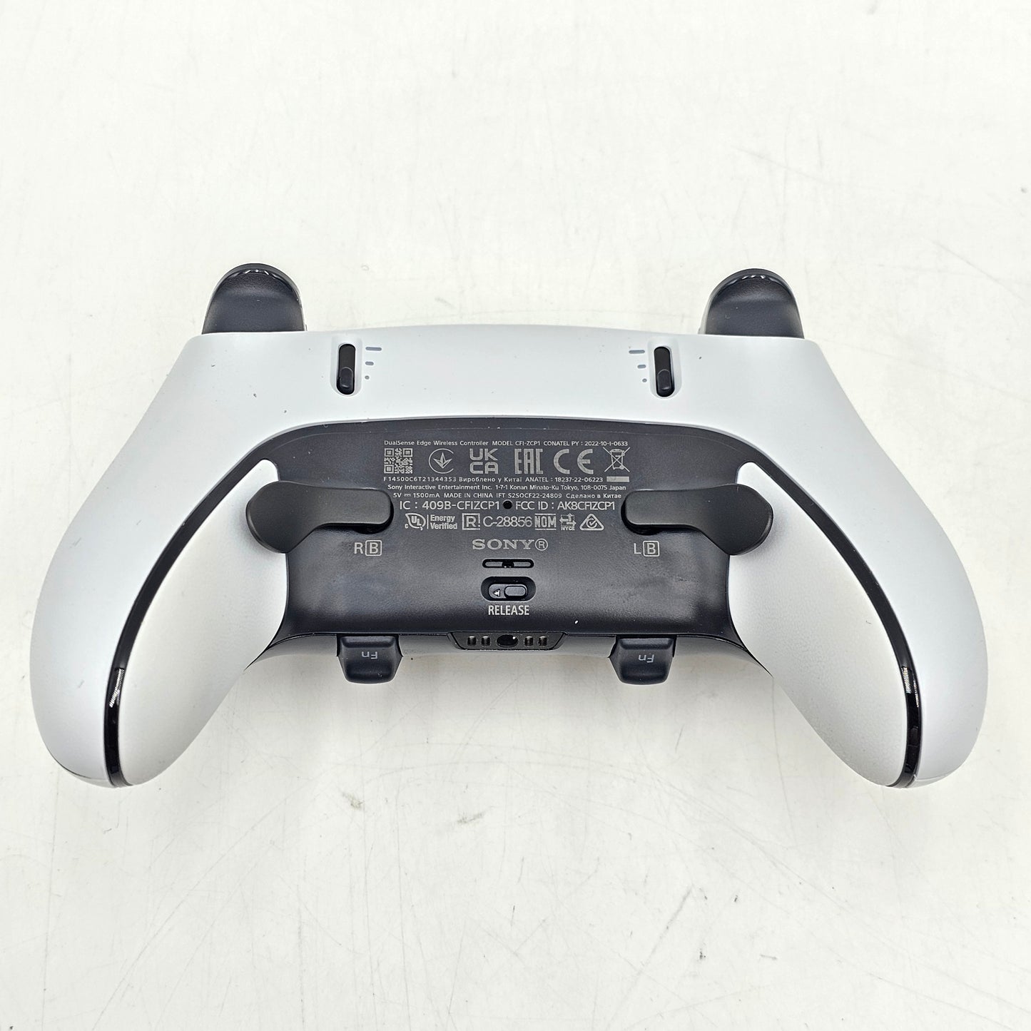 Sony Playstation 5 PS5 DualSense Edge Wireless Controller Classic White CFI-ZCP1