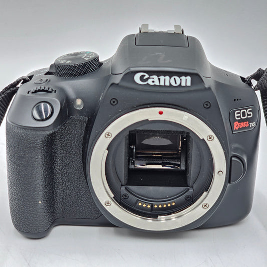 Canon EOS Rebel T6 18.0MP Digital SLR DSLR Camera Body Only