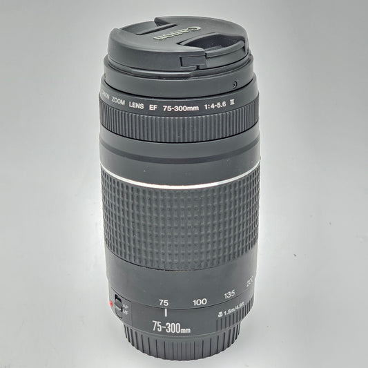 Canon EF Zoom Lens 75-300mm f/4.5-5.6 III Auto Lens
