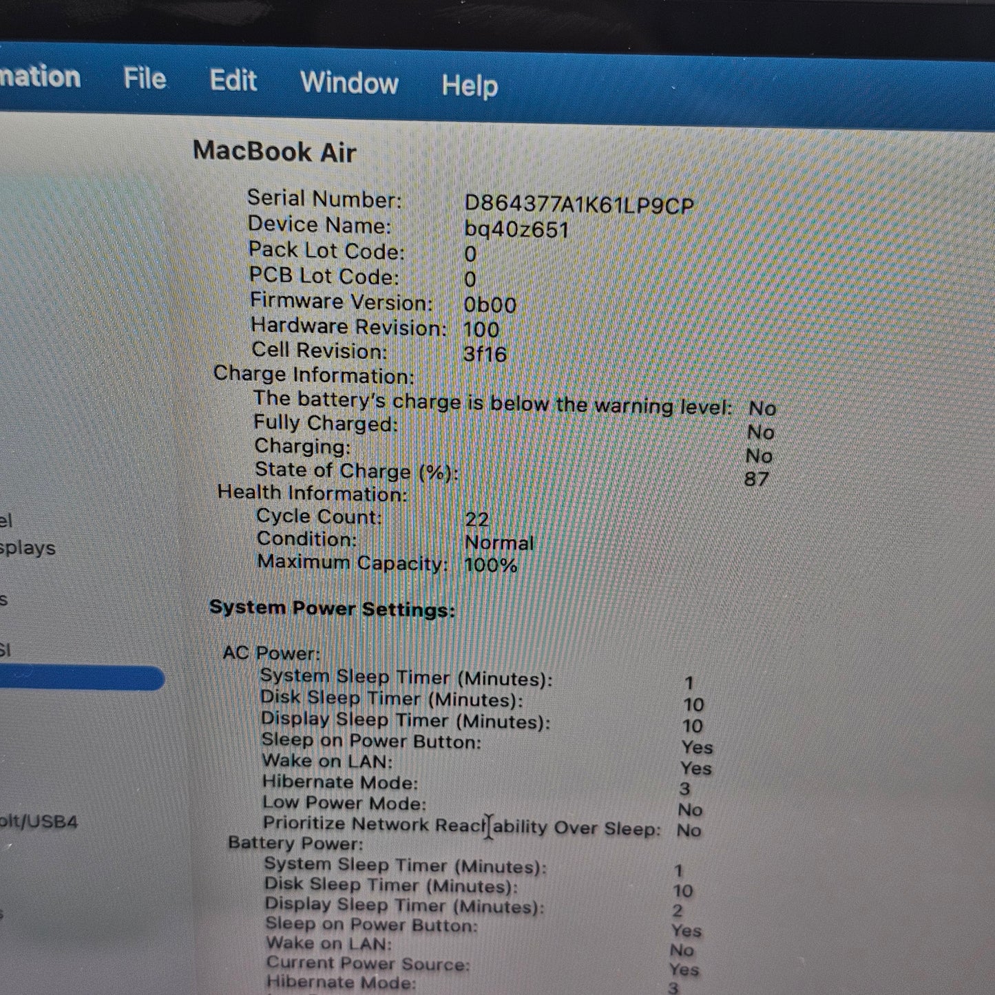 2024 Apple MacBook Air 15" M3 8C GPU 4.0GHz 16GB RAM 256GB SSD A3114