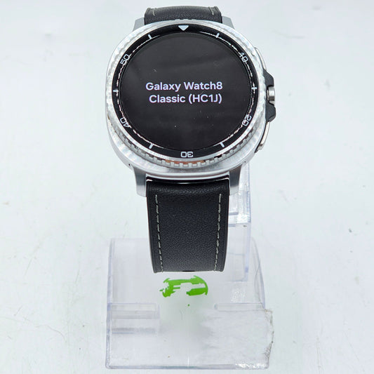Unlocked Samsung Galaxy Watch8 Classic Stainless Steel Smartwatch